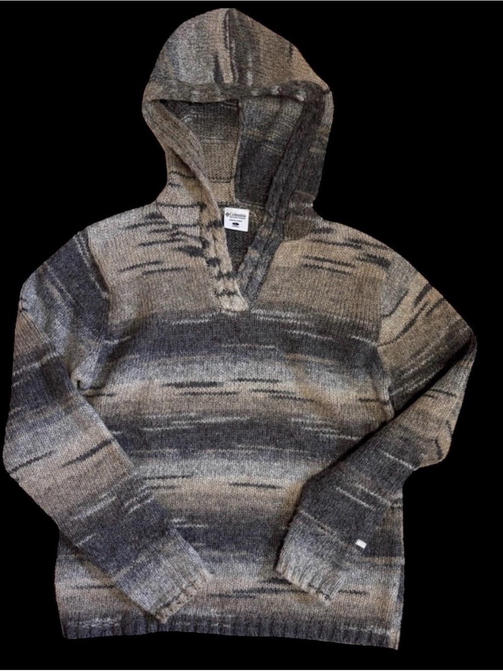 Columbia North Star Wool Blend Hooded
Sweater Large